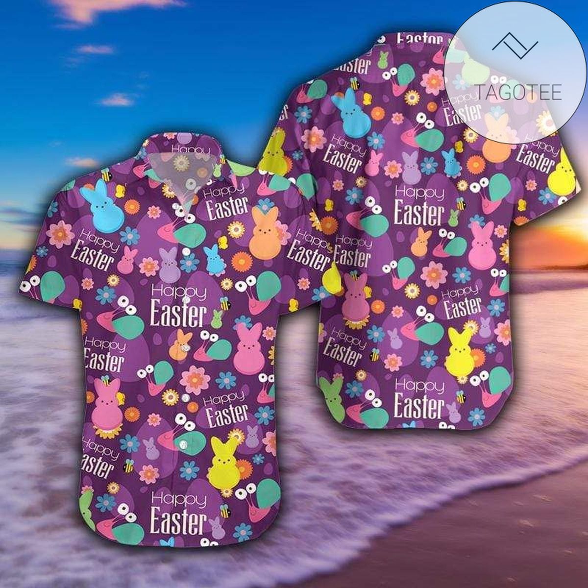 Buy Happy Easter 2021 Unisex Authentic Hawaiian Shirt 2022