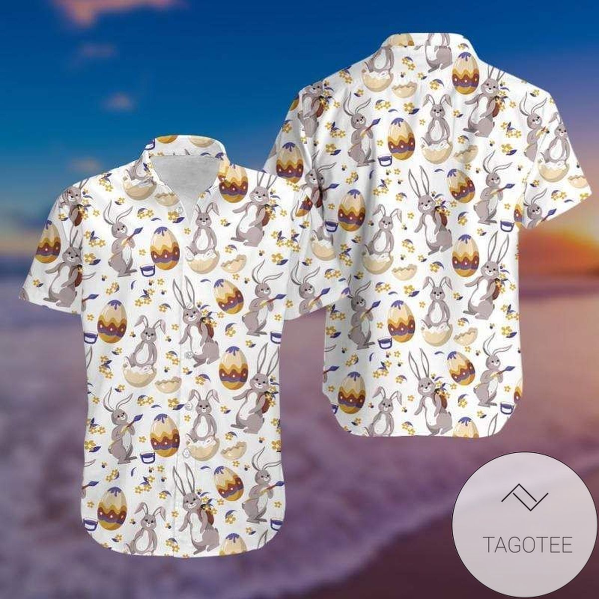 Buy Have An Eggcellent Easter Unisex Hawaiian Shirt