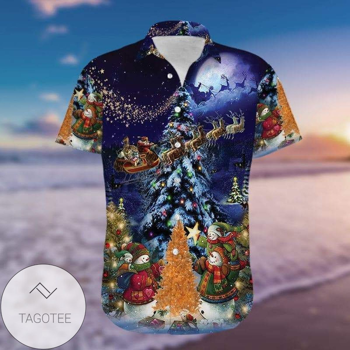 Buy Hawaiian Aloha Shirts Christmas With Husky