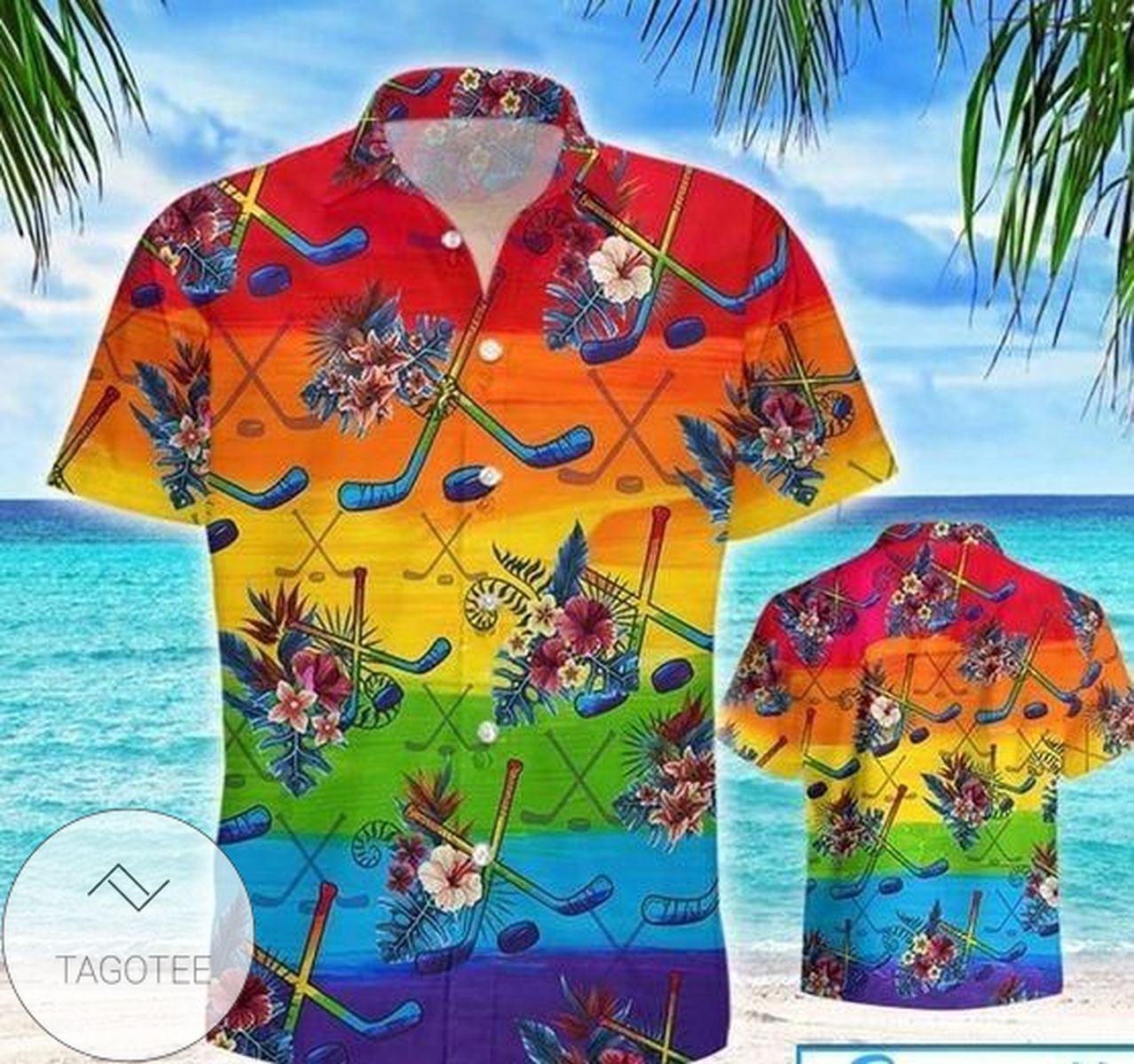 Buy Hawaiian Aloha Shirts Jamaica Coconut Tree