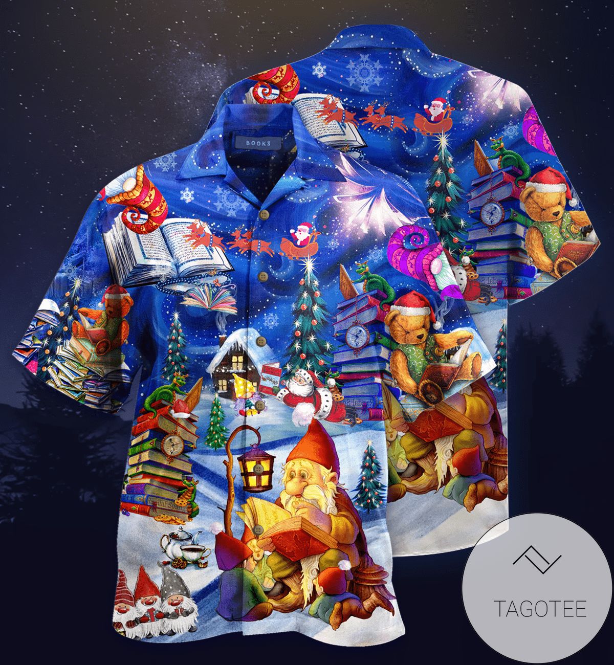 Buy Hawaiian Aloha Shirts Santa Claus Christmas With Music