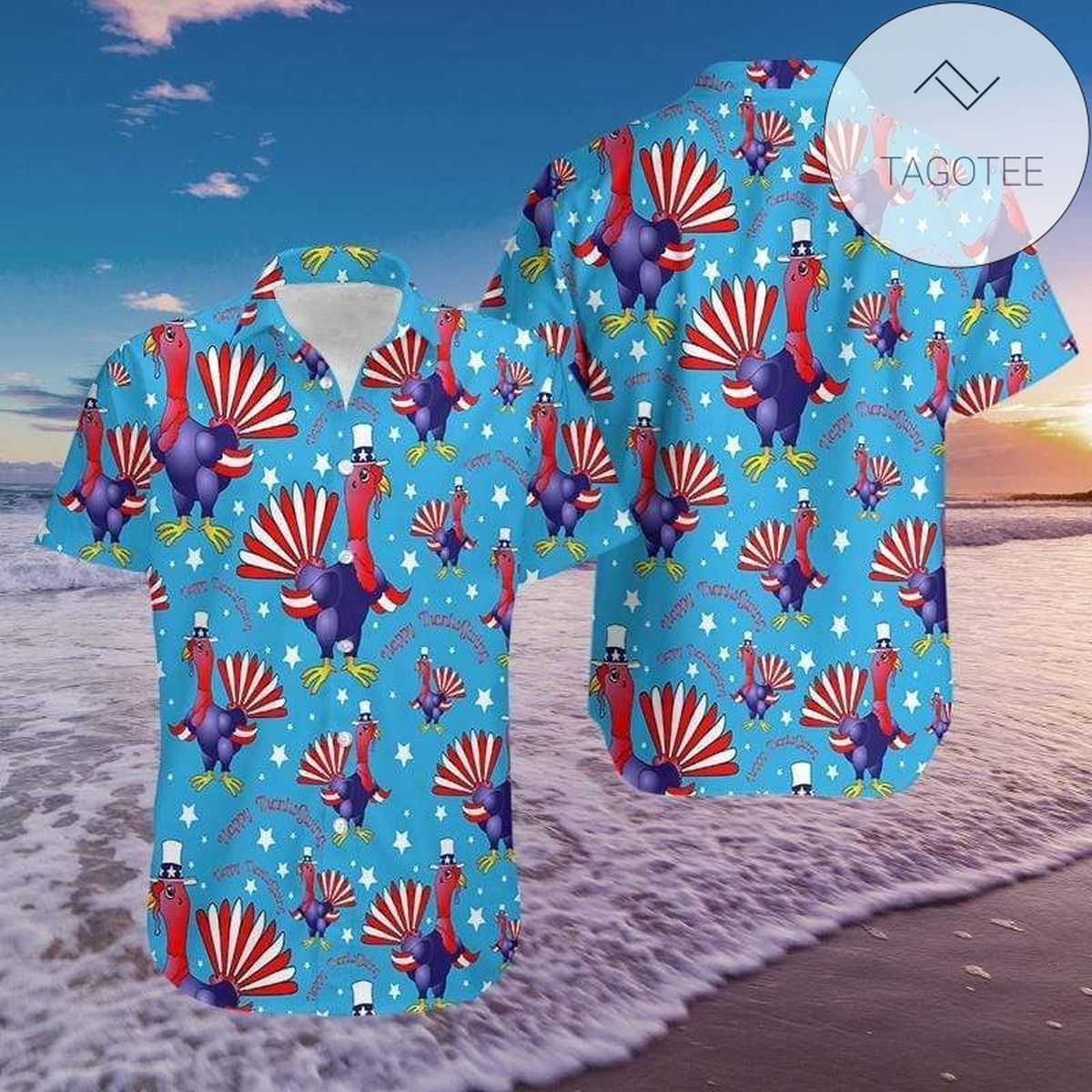 Buy Hawaiian Aloha Shirts Thanksgiving With Cute Cats