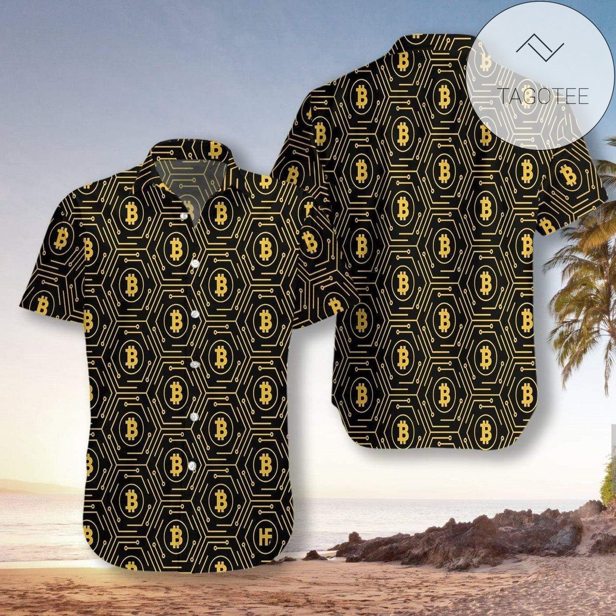 Buy Hippie Car Black Tropical Summer Hawaiian Aloha Shirts