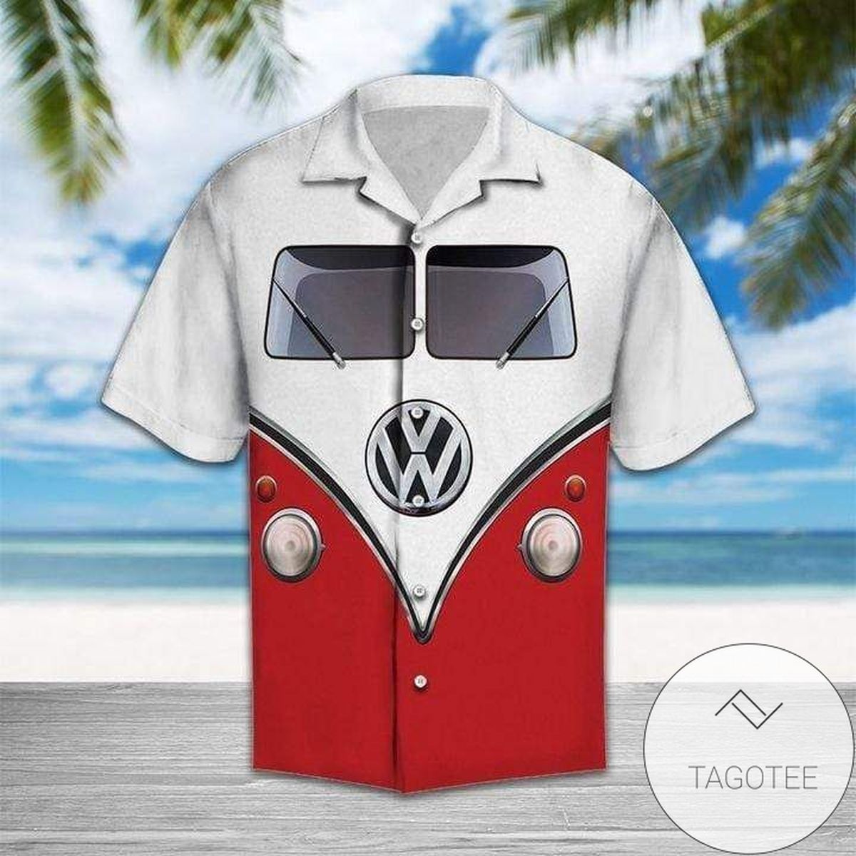 Buy Hippie Bus 2022 Authentic Hawaiian Shirts 1311l