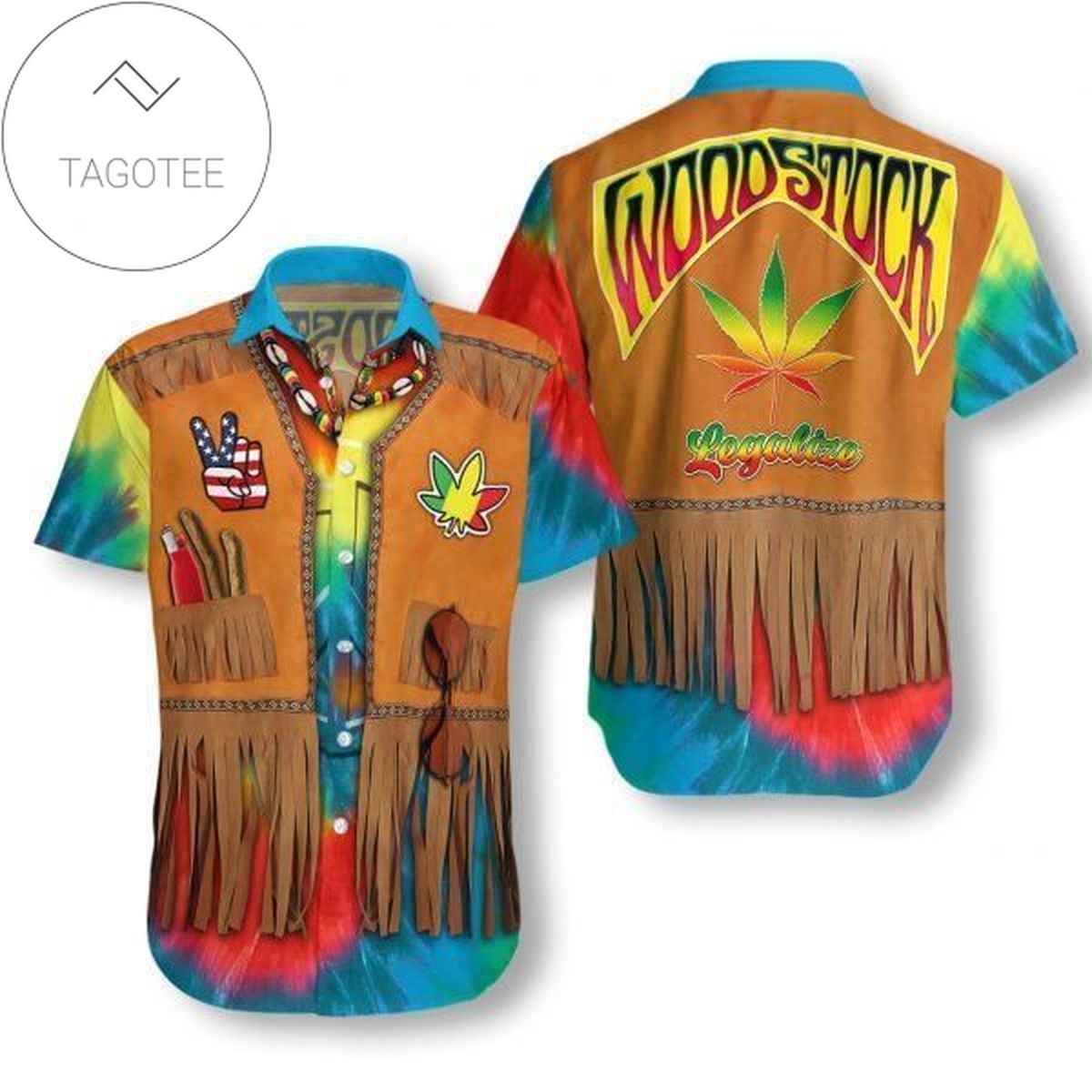 Buy Hippie Halloween Lets Play A Guitar Hawaiian Aloha Shirts