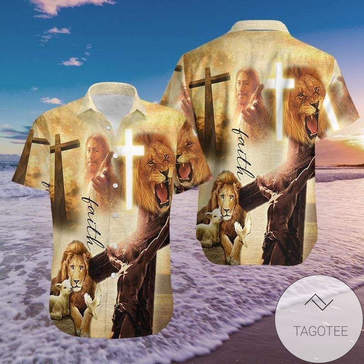 Buy Jesus Is My God Hawaiian Shirt