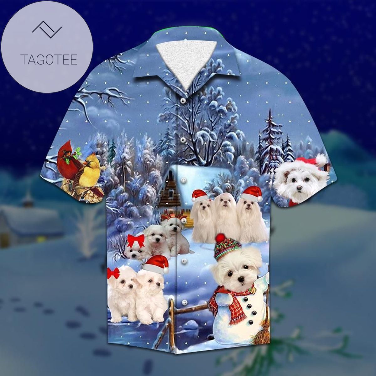 Buy Maltese Hawaiian Shirt