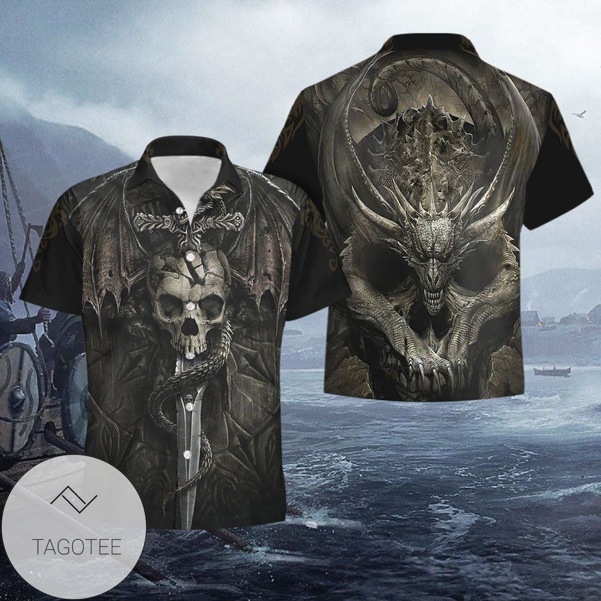 Buy Skull Diving – Hawaiian Shirts – Td251