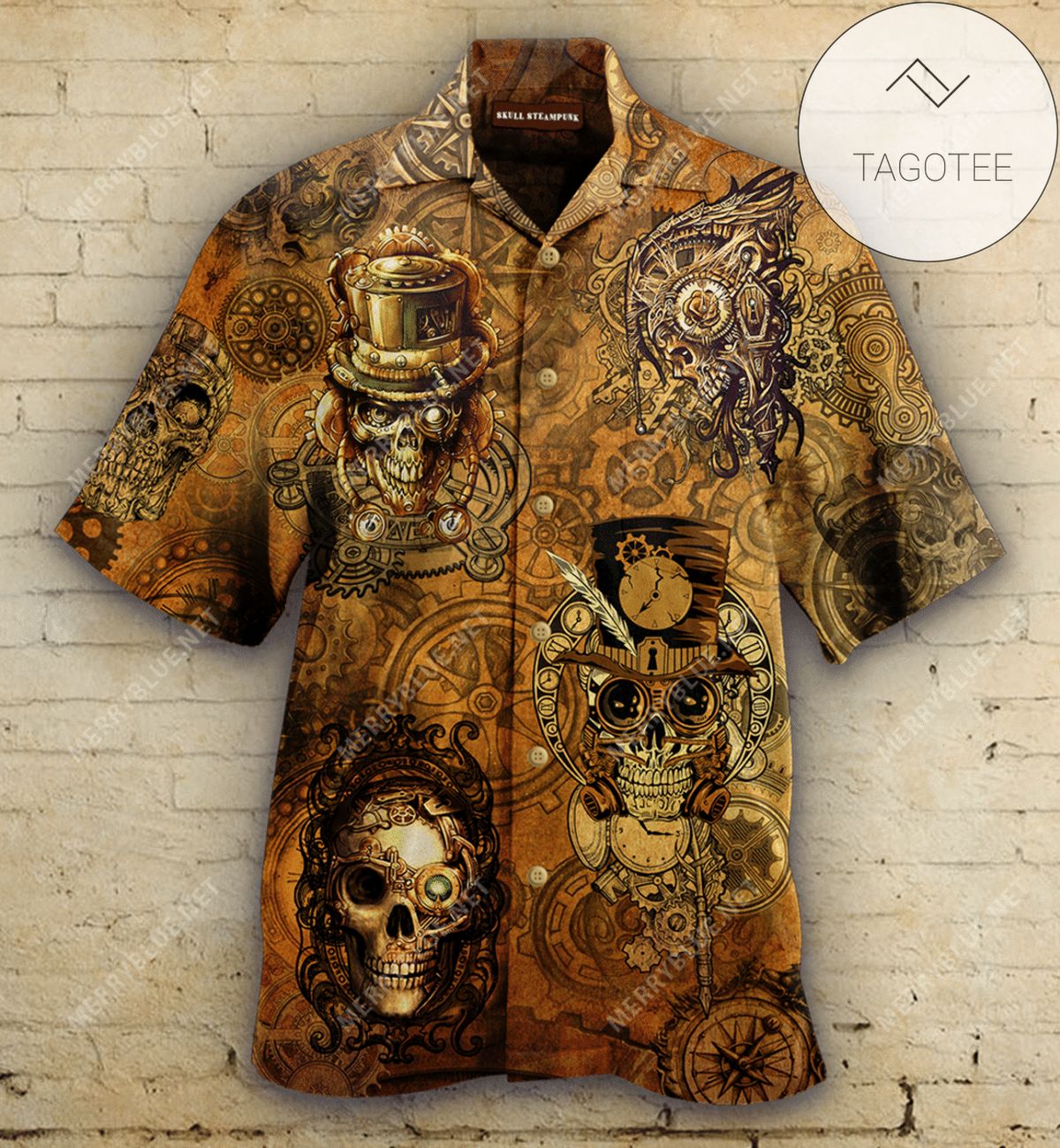 Buy Skull Tropical Authentic Hawaiian Shirt 2022s Dh