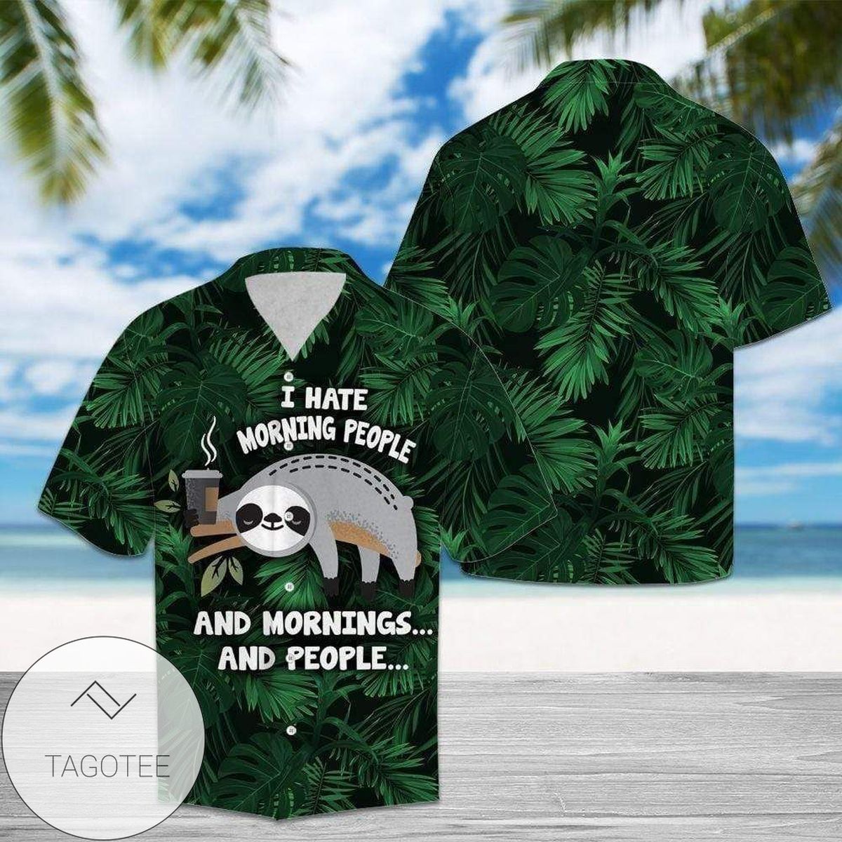 Buy Sloth Authentic Hawaiian Shirt 2022