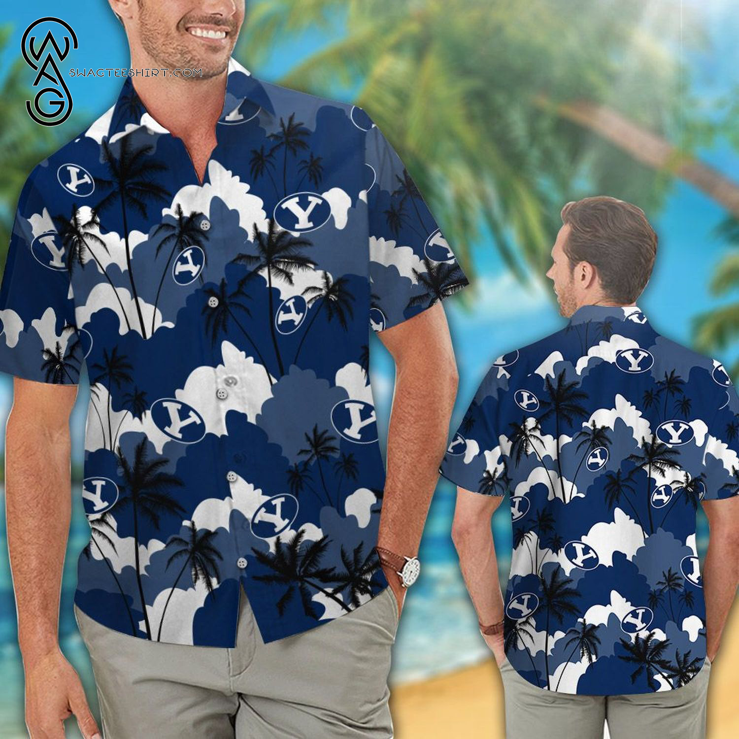 BYU Cougars For Fan Summer Vacation Hawaiian Shirt