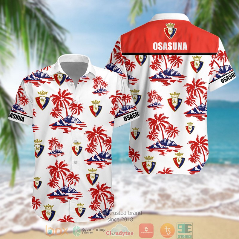 CA Brive logo palm tree Hawaiian Shirt