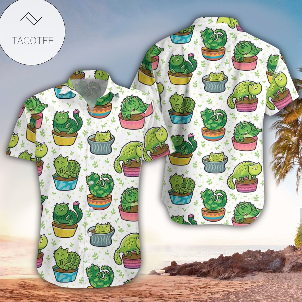 Cactus Hawaiian Shirt Perfect Gift Ideas For Cactus Lover