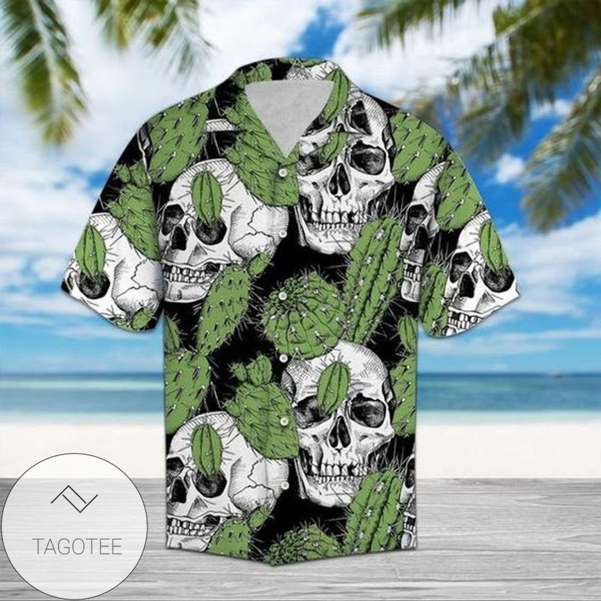 Cactus Summer Vibe Unisex Hawaiian Shirts