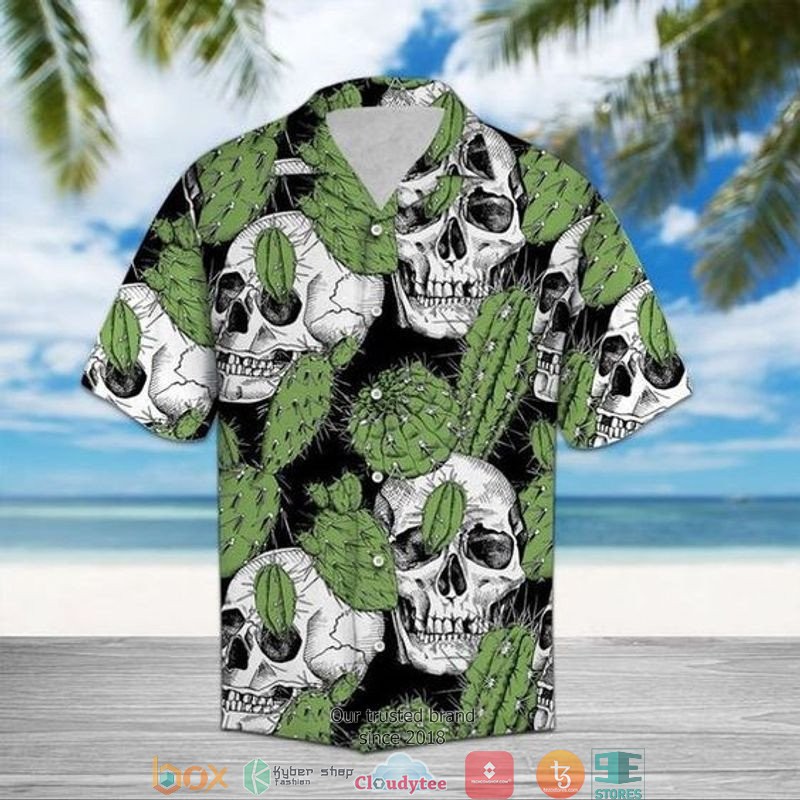 Cadillac hibiscus black Hawaiian Shirt