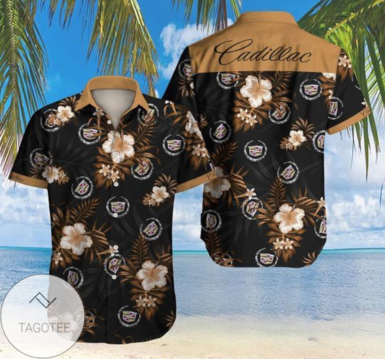 Calgary Flames Hawaiian Shirt Floral Button Up Slim Fit Body