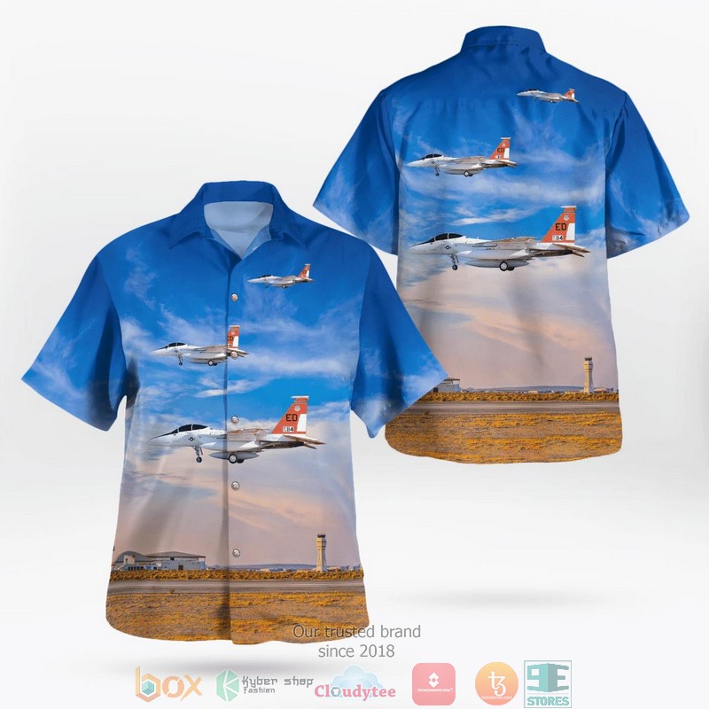 California Aerospace Museum of California Lockheed F-104B Starfighter Hawaiian Shirt