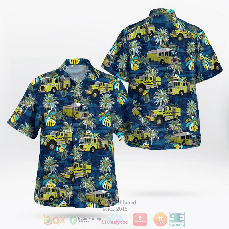 California Baptist Lancers Hawaiian Shirt, Short