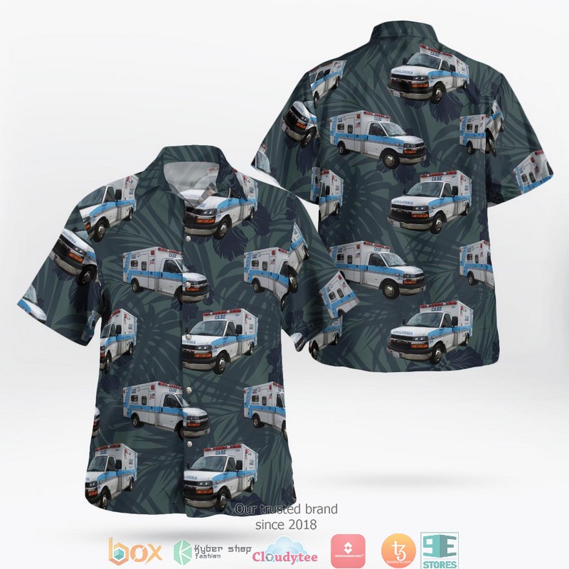 California Department of Forestry and Fire Protection Type-3 Wildland Engine CDF Model 14 Hawaii 3D shirt