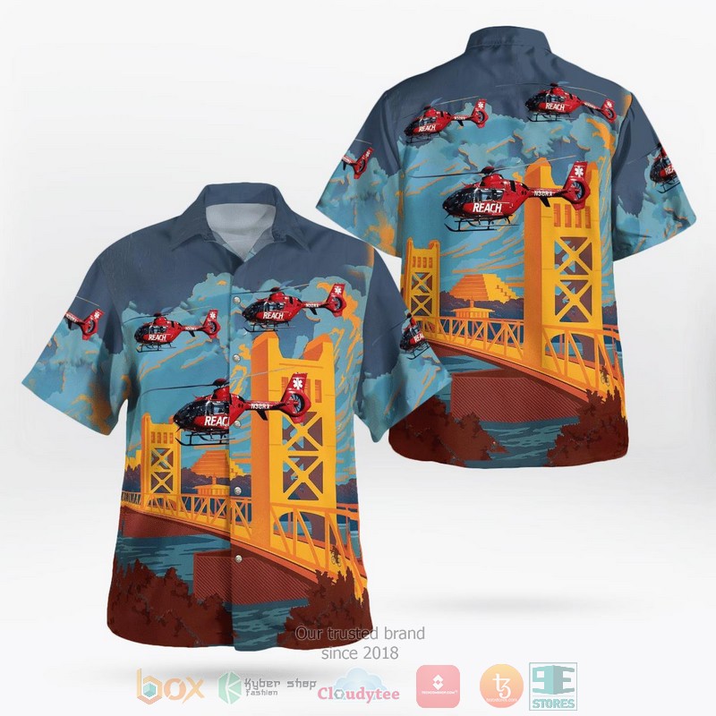 California Palm Springs International Airport ARFF Hawaiian shirt