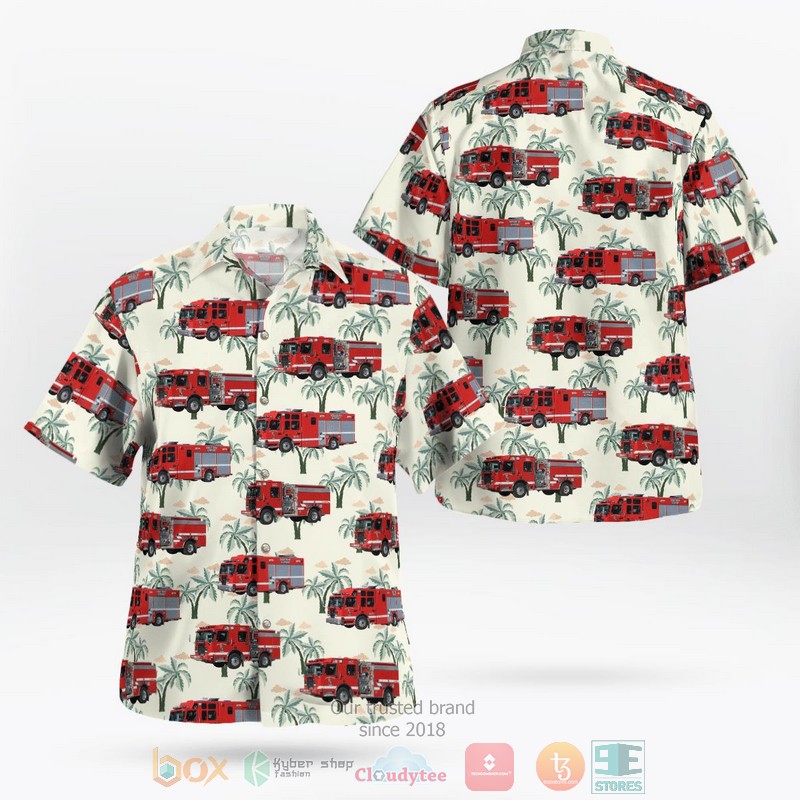 California Oceanside Fire Department Station 7 – Mission Hawaii 3D shirt