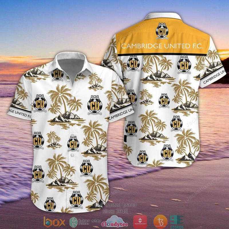 Cambridge United Hawaiian Shirt, Beach Short