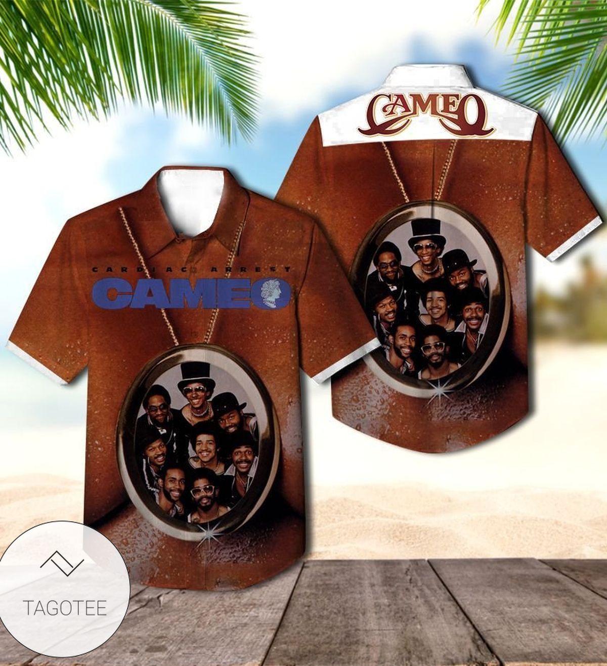 Cameo Word Up Album Cover Hawaiian Shirt