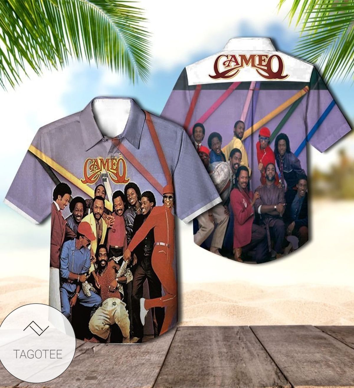 Cameo Alligator Woman Album Cover Hawaiian Shirt