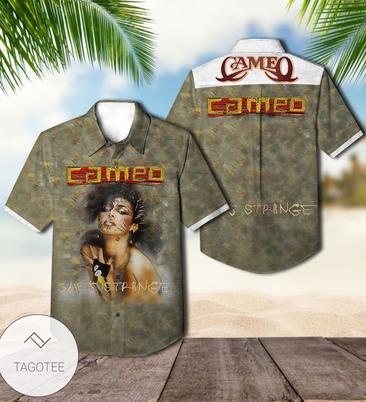 Cameo Single Life Album Cover Hawaiian Shirt