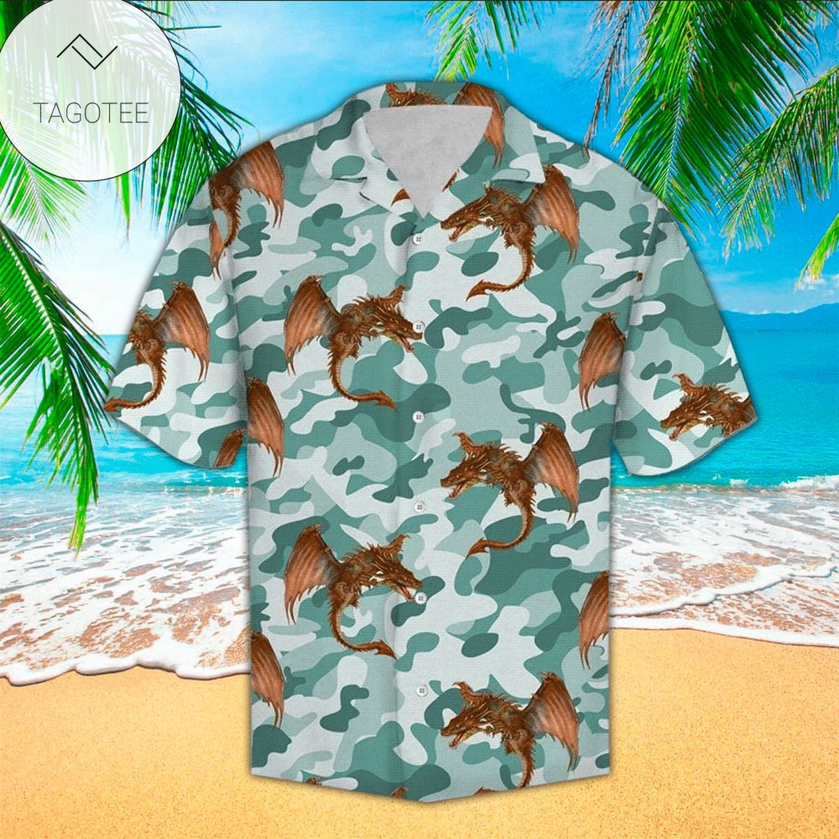 Camo Apparel Camo Button Up Shirt