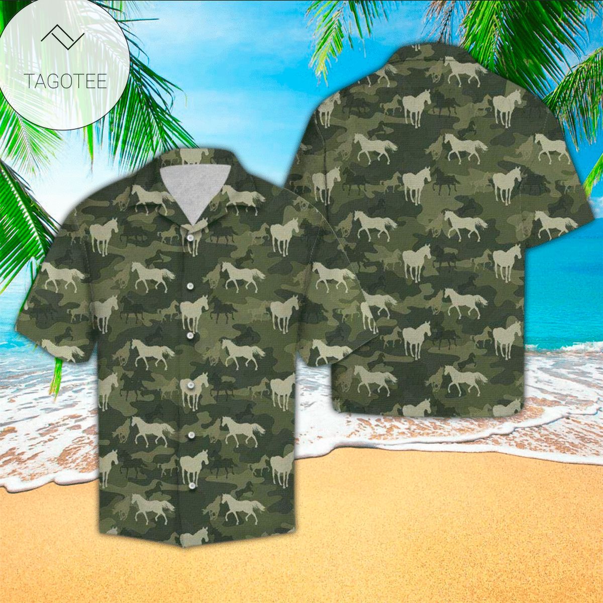 Camo Shirt Camo Hawaiian Shirt For Camo Lovers