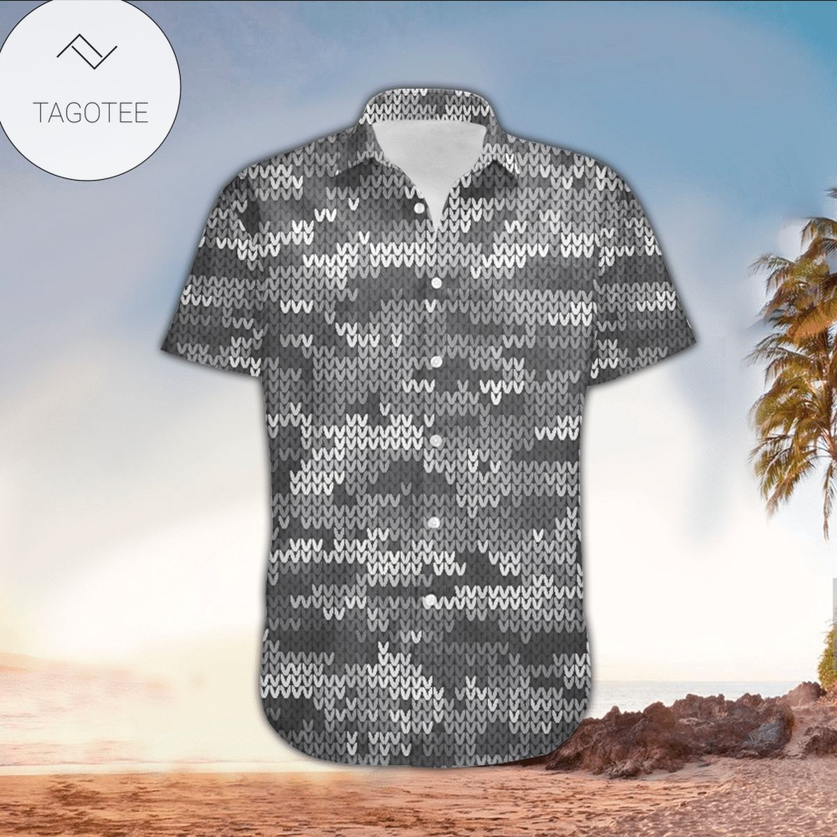 Camo Aloha Shirt Perfect Hawaiian Shirt For Camo Lover