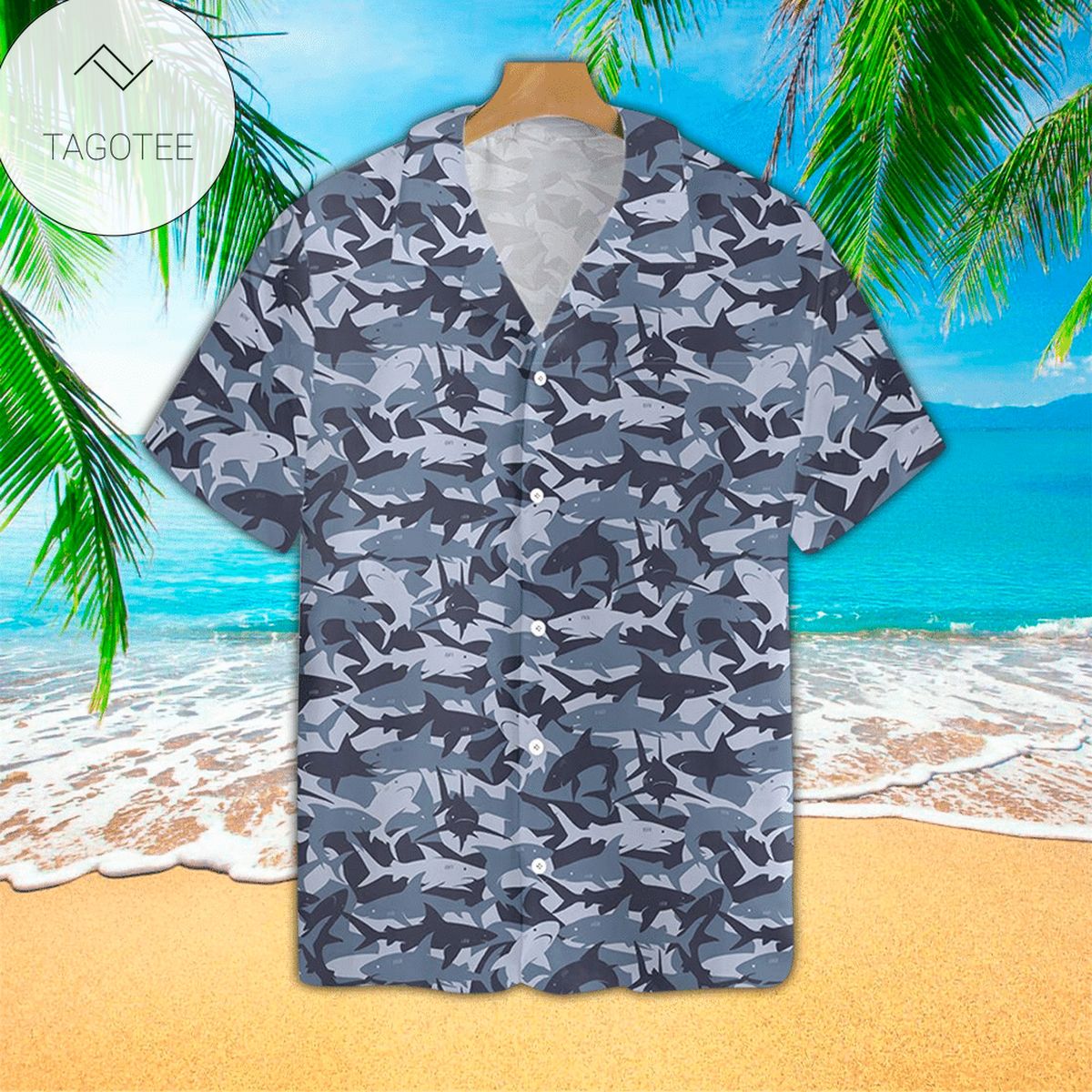 Camo Hawaiian Shirt Camo Lover Gifts