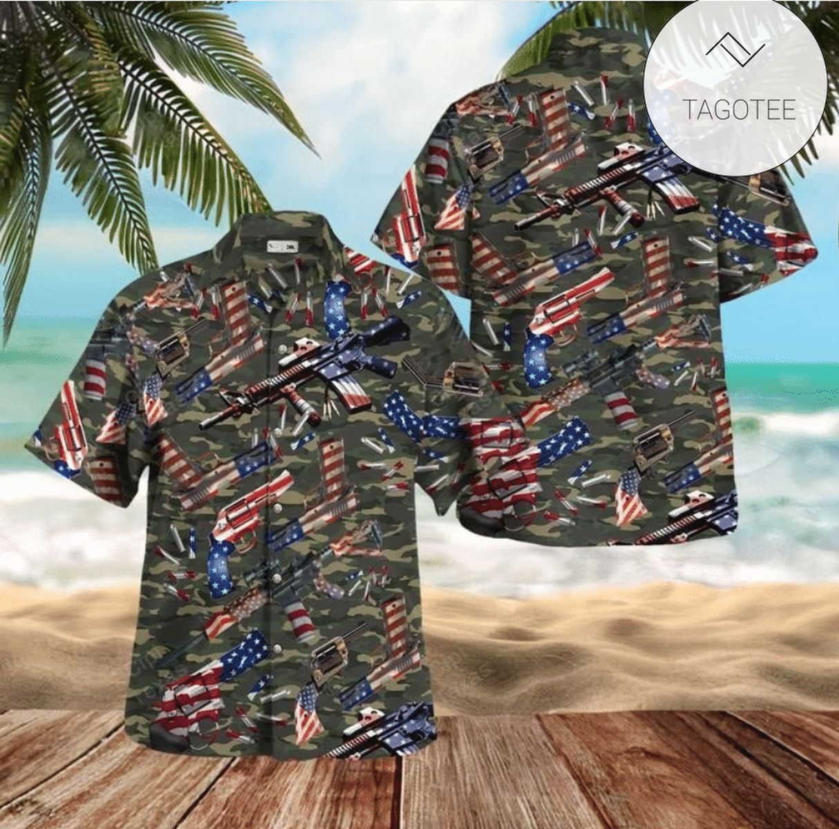 Camo Hawaiian Shirt Perfect Gift Ideas For Camo Lover