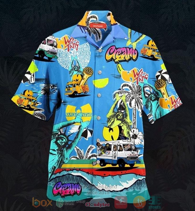 Camping Summer Wu Tang Hawaiian Shirt