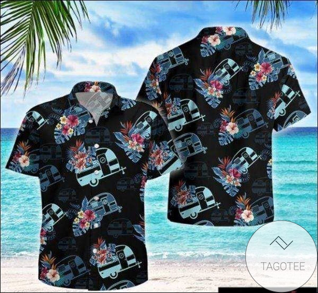 Canada Rowing Truck Hawaiian Shirt