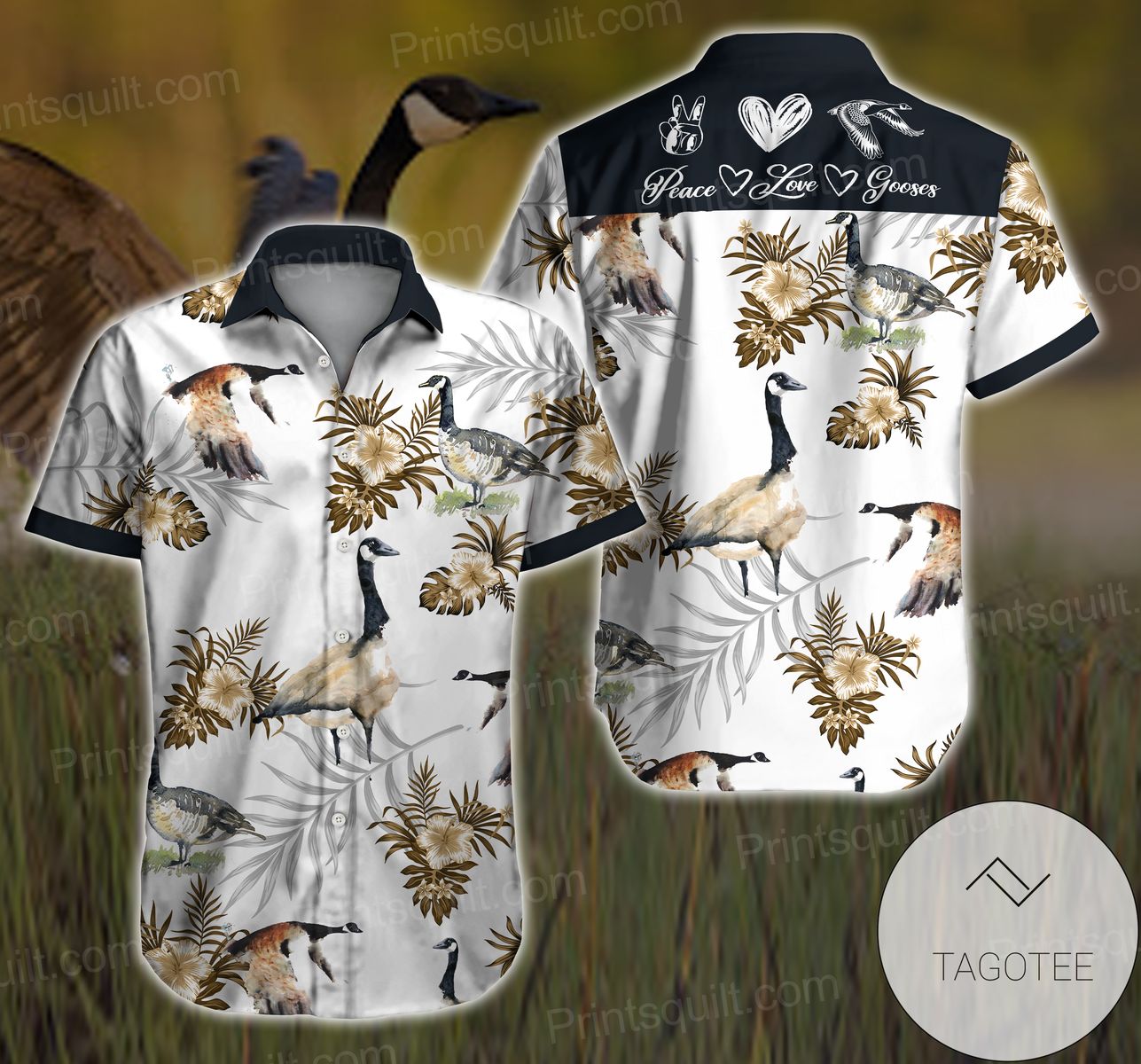 Canada Gooses Lovers 3d Authentic Hawaiian Shirt 2022