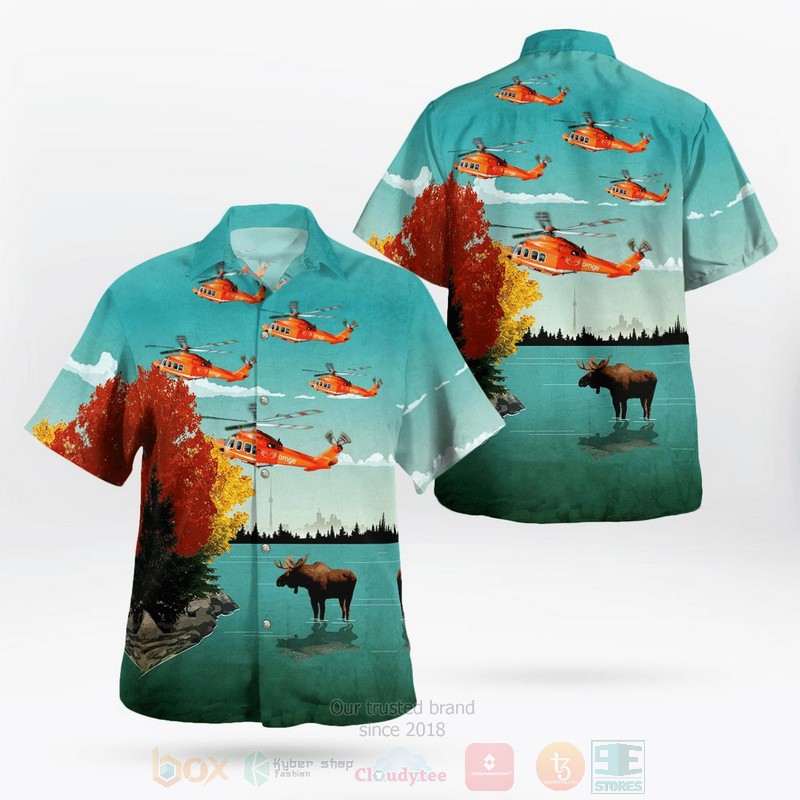 Canada Middlesex-London EMS Christmas Hawaiian Shirt