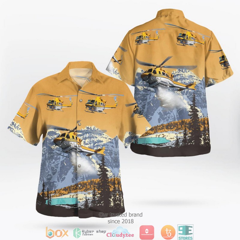 Canada VFRS Fire and Rescue Services Short Sleeve Hawaiian Shirt