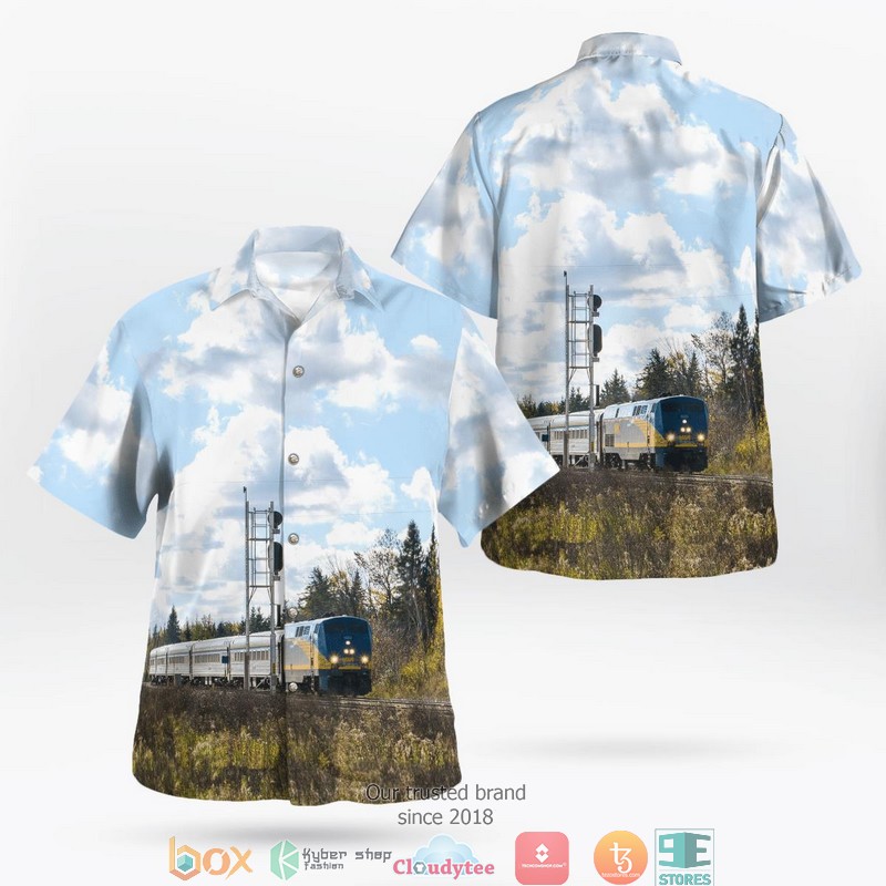 Canada Towing Truck Short Sleeve Hawaiian Shirt