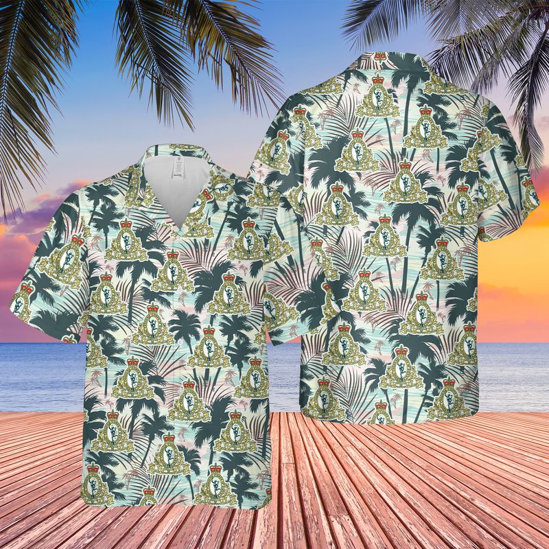 Canadian Army Royal Canadian Infantry Corps Hawaiian Shirt