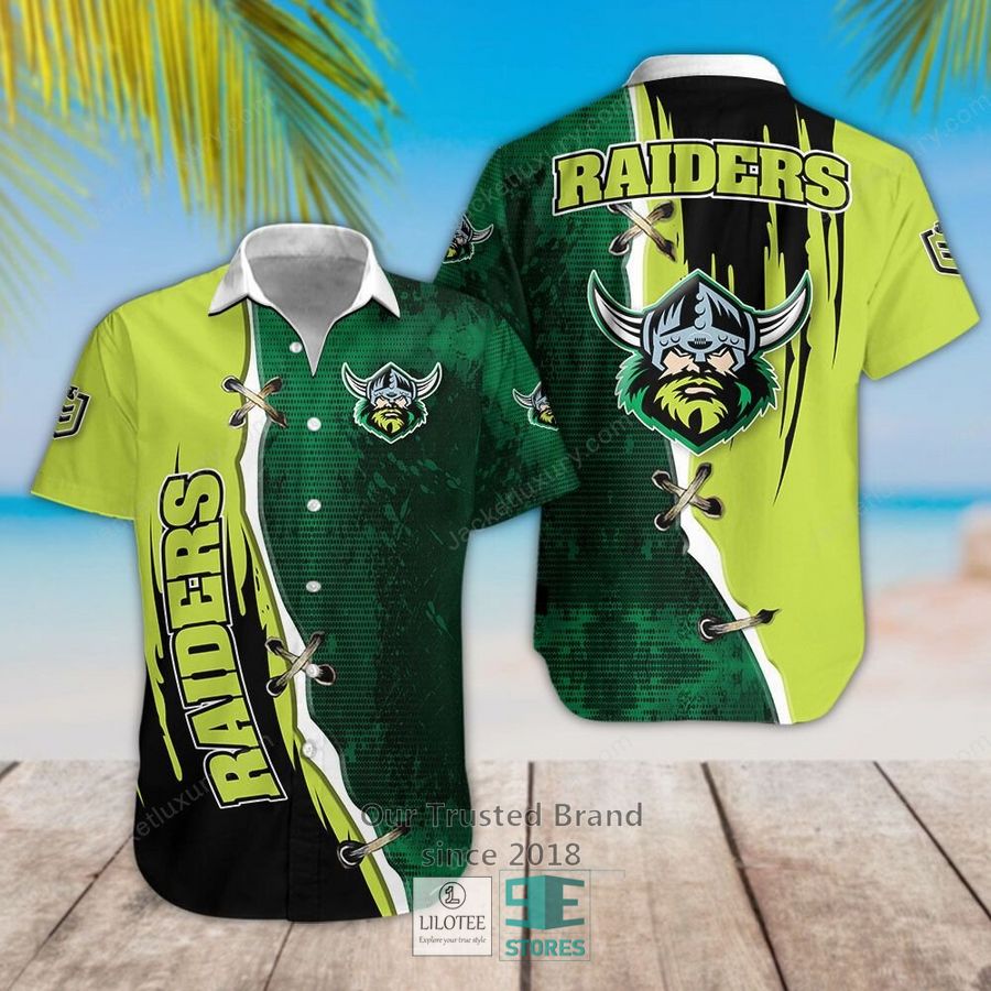 Canberra Raiders Hawaiian Shirt