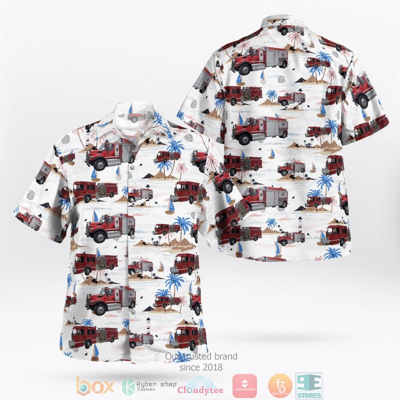 Cape Girardeau County Sheriff Dodge Charger Hawaiian Shirt