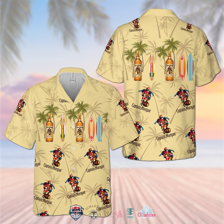 Captain Morgan Eagle Hawaiian Shirt