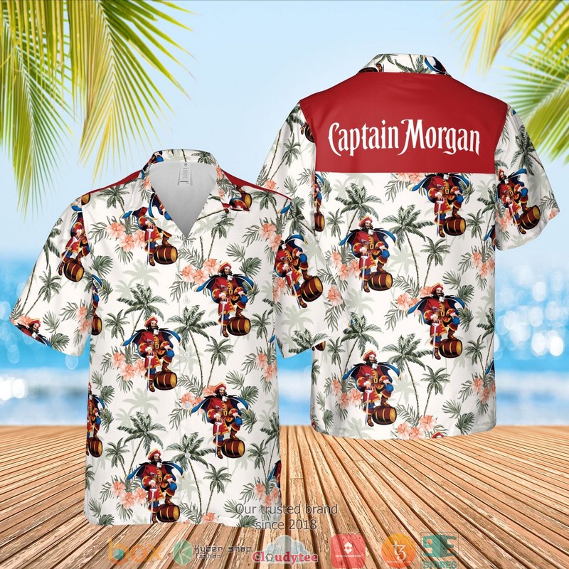 Captain Morgan Hawaiian shirt, Short