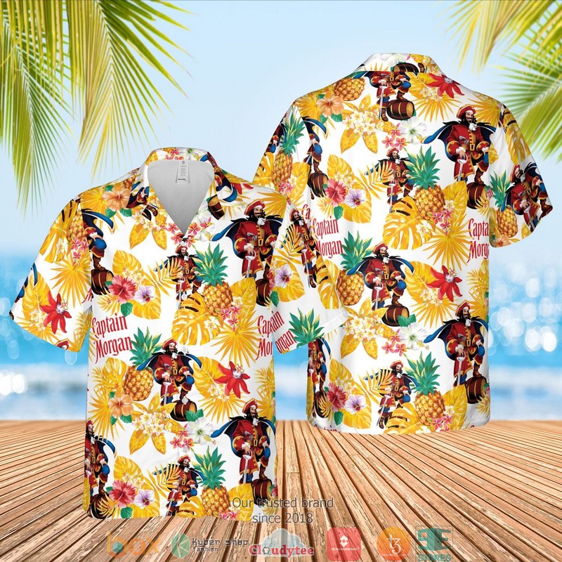 Captain Morgan Tropical Black Hawaian Summer Outfit