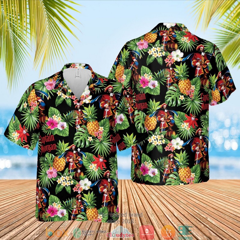 Captain Morgan Pineapple Hawaian Summer Outfit