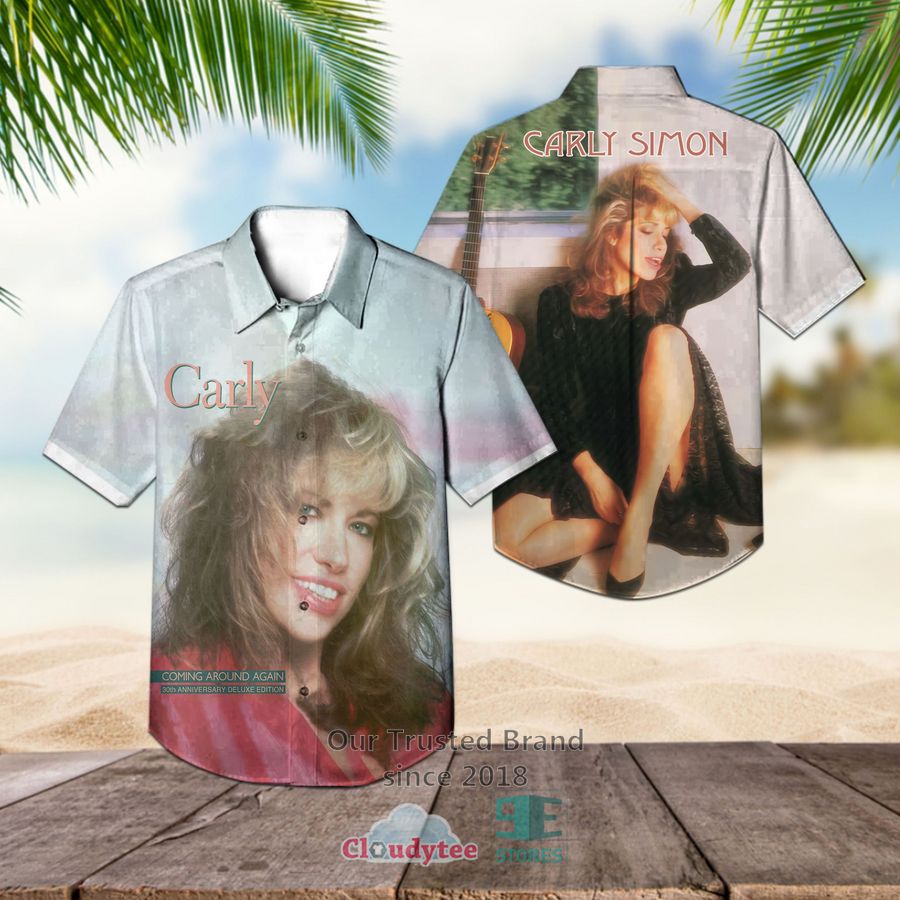 Carly Simon No Secret Album Hawaiian Shirt