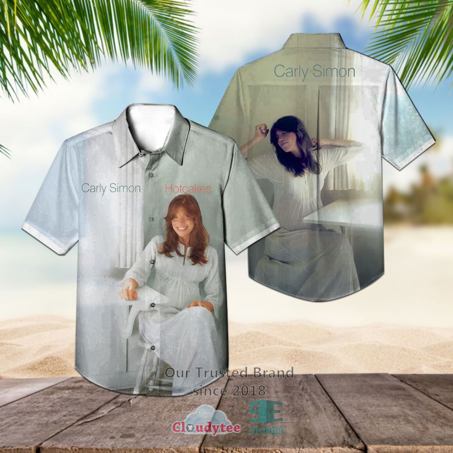 Carly Simon No Secret Album Hawaiian Shirt