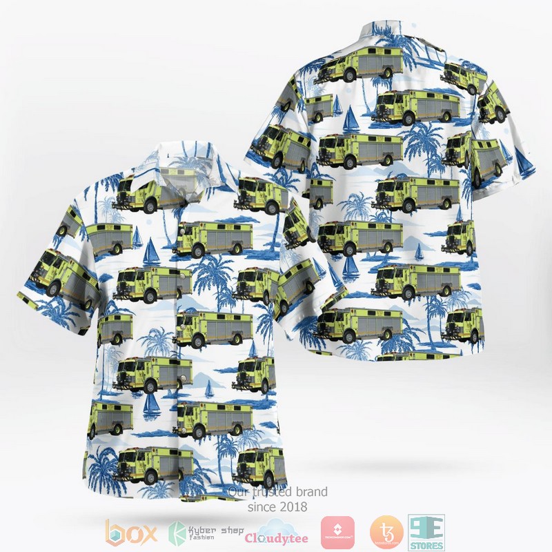 Carmel Fire Dept. NY 3D Hawaii Shirt